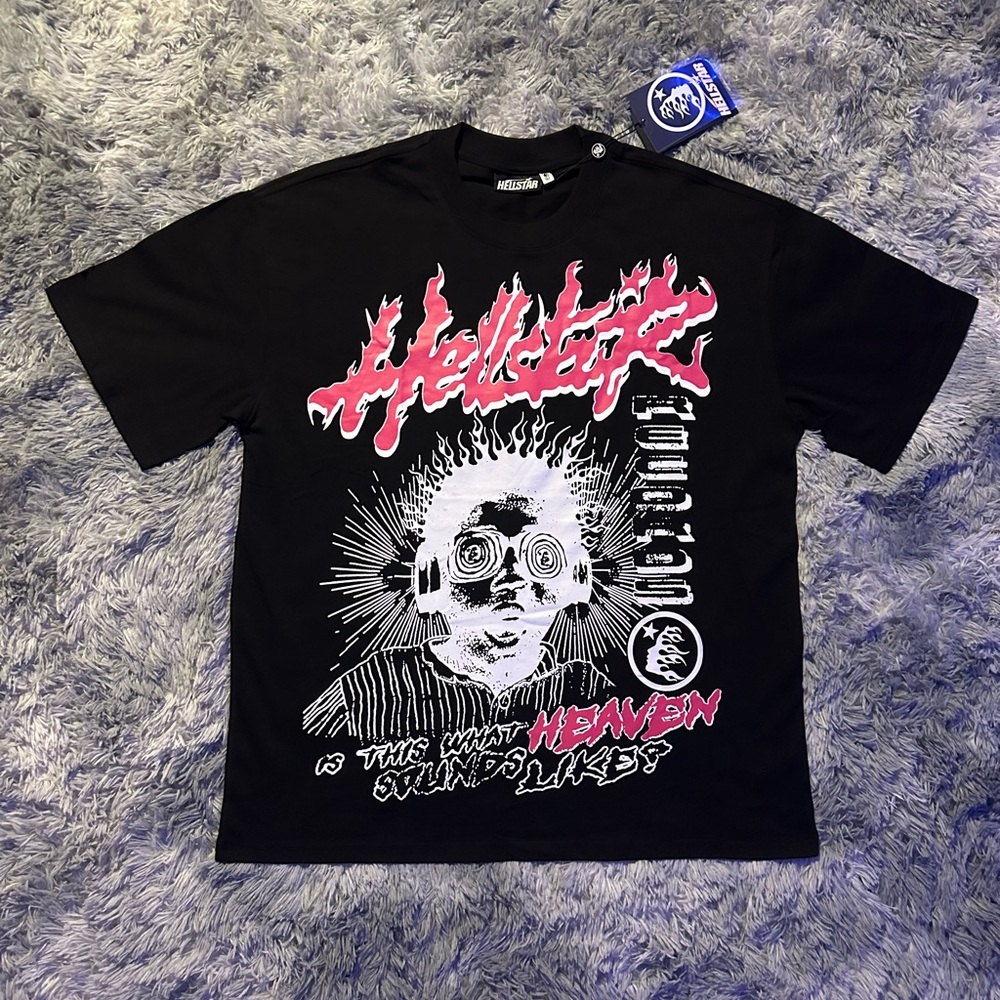 Hellstar Black Graphic Tee L
